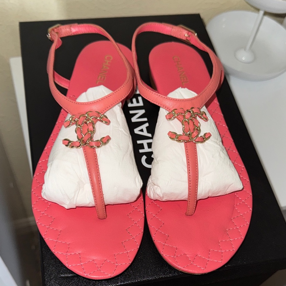 Chanel Thong Sandals
